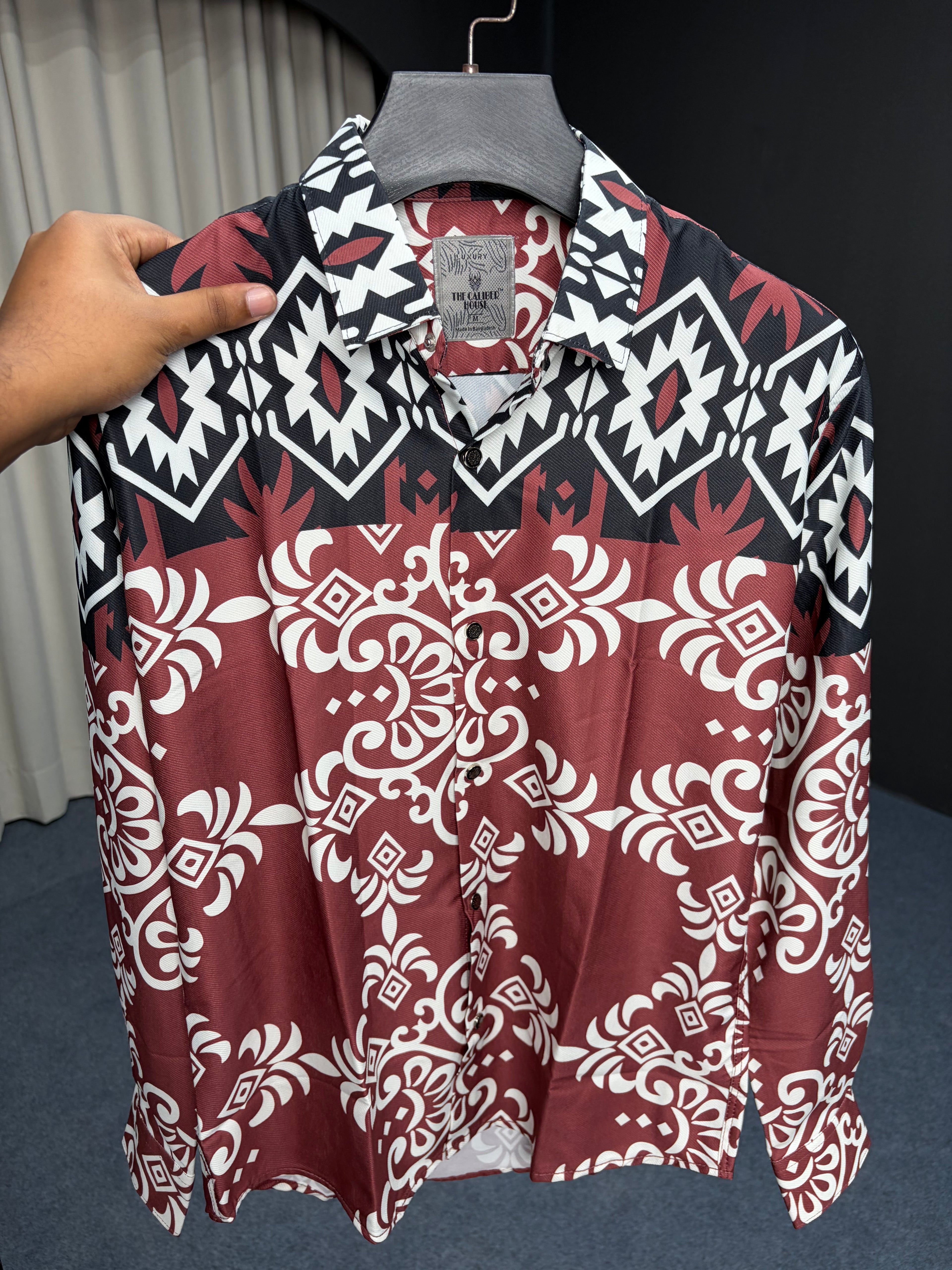 indian Lycra Full Shirt